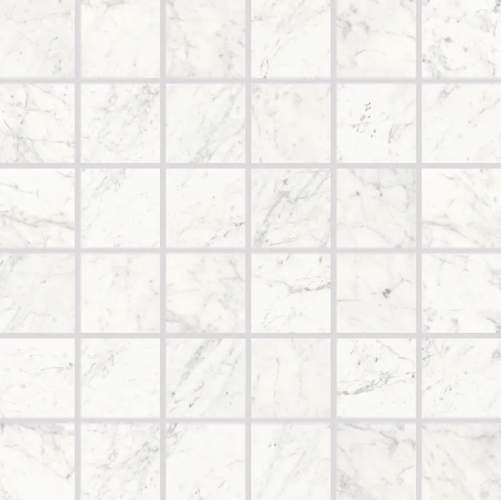 Marmi Carrara naturale hexagon Mosaik - Marmi