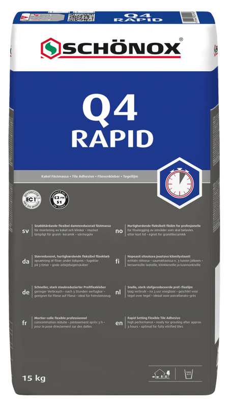Produktbild av Schönox Q4 rapid 15kg
