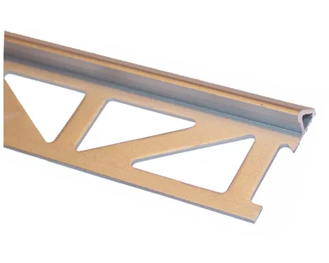 Produktbild av Kakellist 45° alu. Silver matt  8mm 2,5m