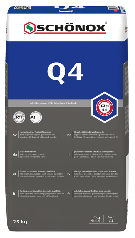 Produktbild av Schönox q4 pfk 25kg 529508