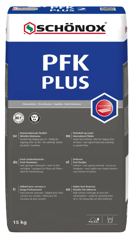 Produktbild av Schönox pfk+dammreduserd 15 kg 485408