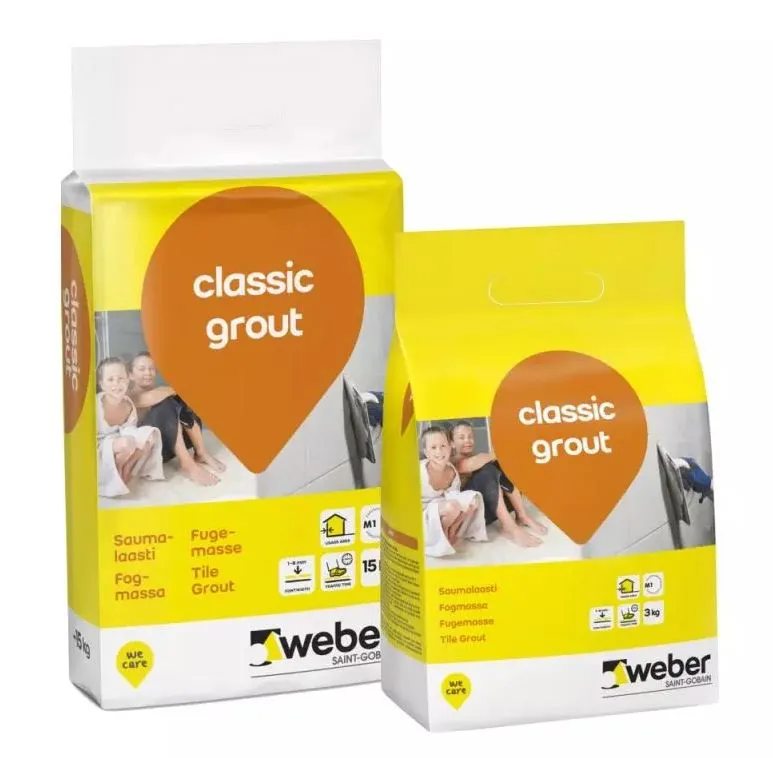 Produktbild av Weber Classic Grout 15 Concrete 15KG