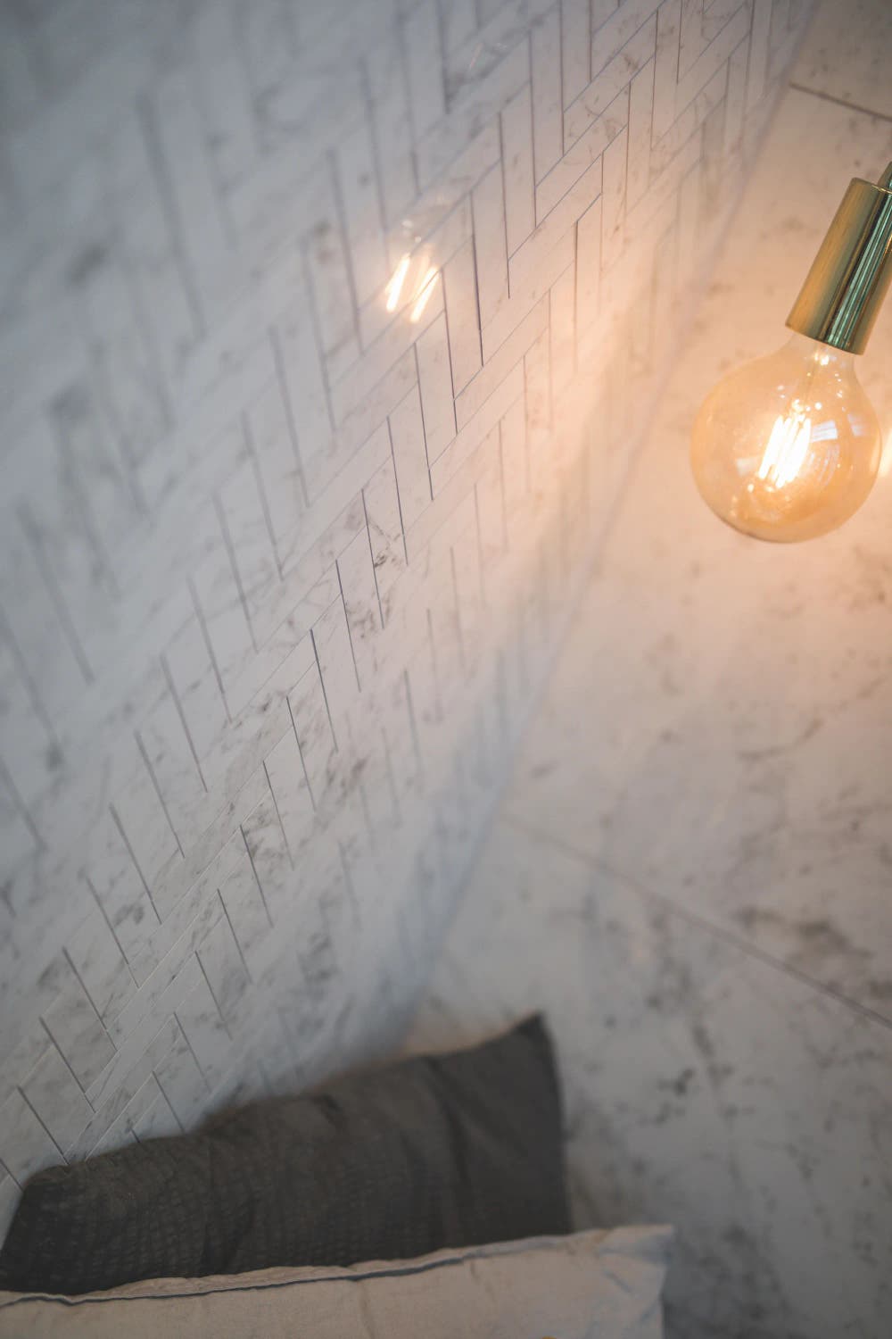 Marmi Carrara levigato hexagon Fiskben - Granitkeramik 3