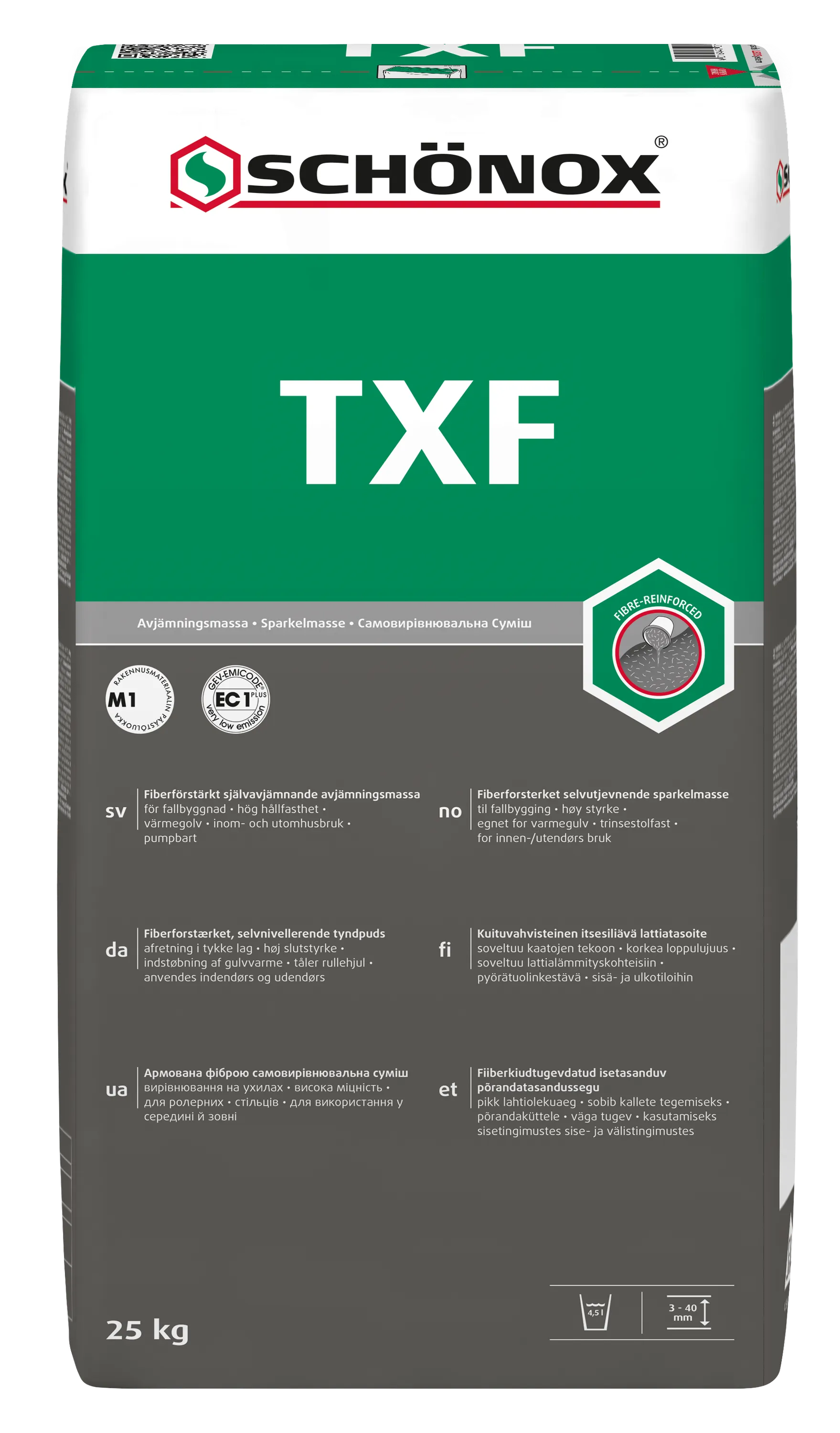 Produktbild av Schönox txf 25 kg 487762