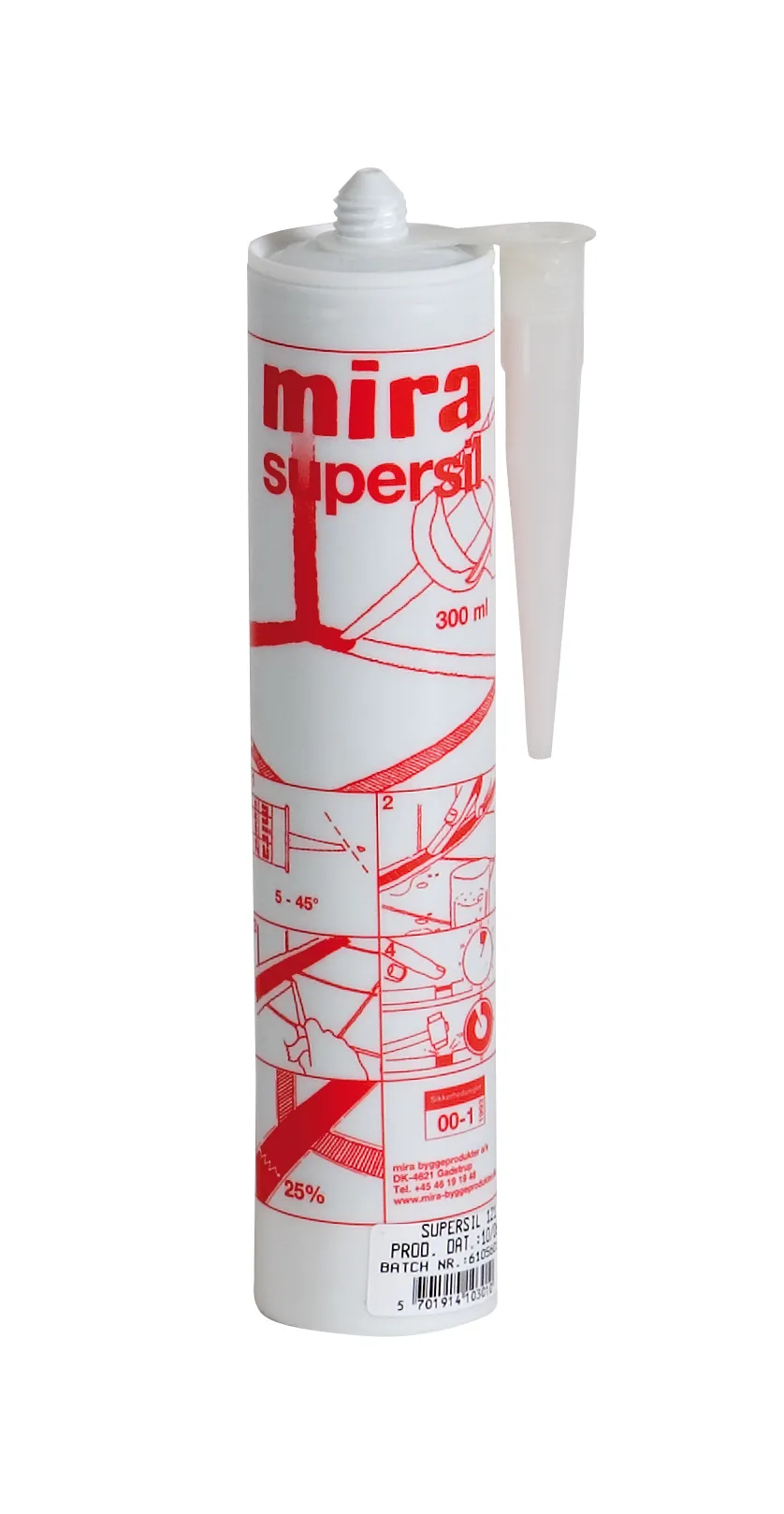 Produktbild av Mira supersil 100 vit