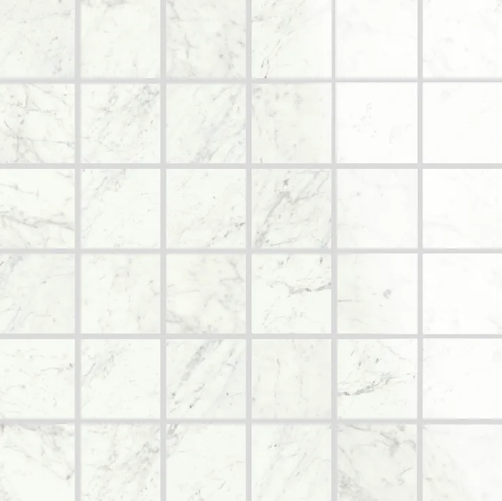 Marmi Carrara levigato hexagon Mosaik - Marmi