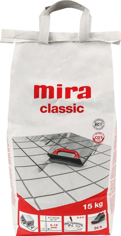 Produktbild av Mira classic fog (120) stålgrå 15kg