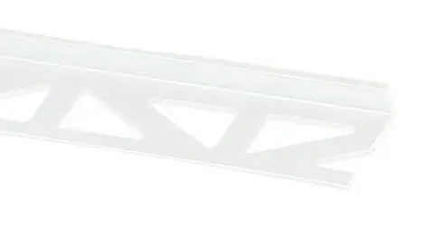 Produktbild av Kakellist rak alu vit 8 mm 3m