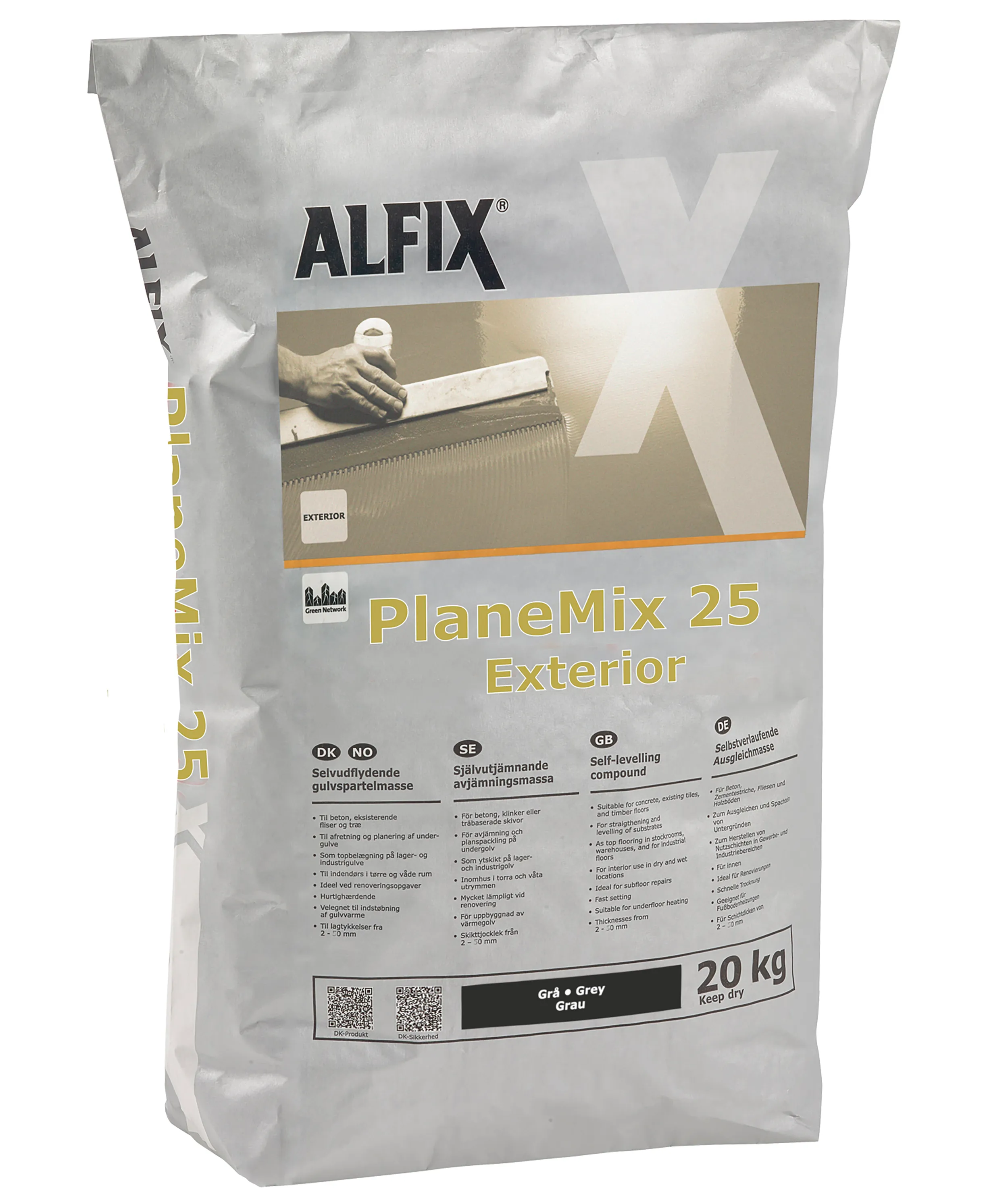 Produktbild av Planmix 25 exteriör 20 kg