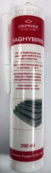 Produktbild av BAC Monteringslim 300 ml