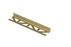 Produktbild av Kakellist rak alu. Guldeloxerad matt 6mm 2,5m