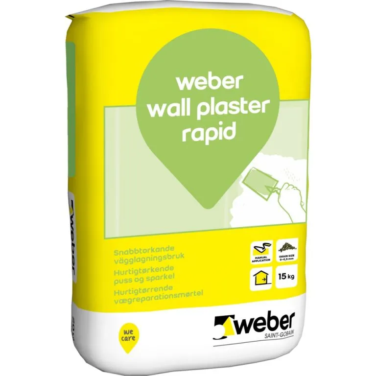 Produktbild av Weber wall plaster rapid 15kg